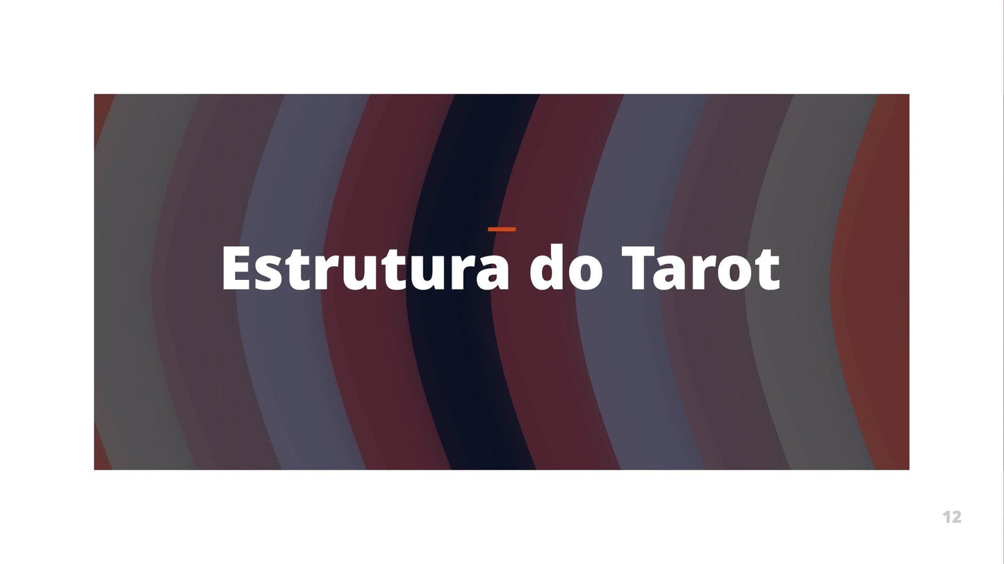 Curso de Formação Tarot Terapêutico Online - Cursos Courses Online
