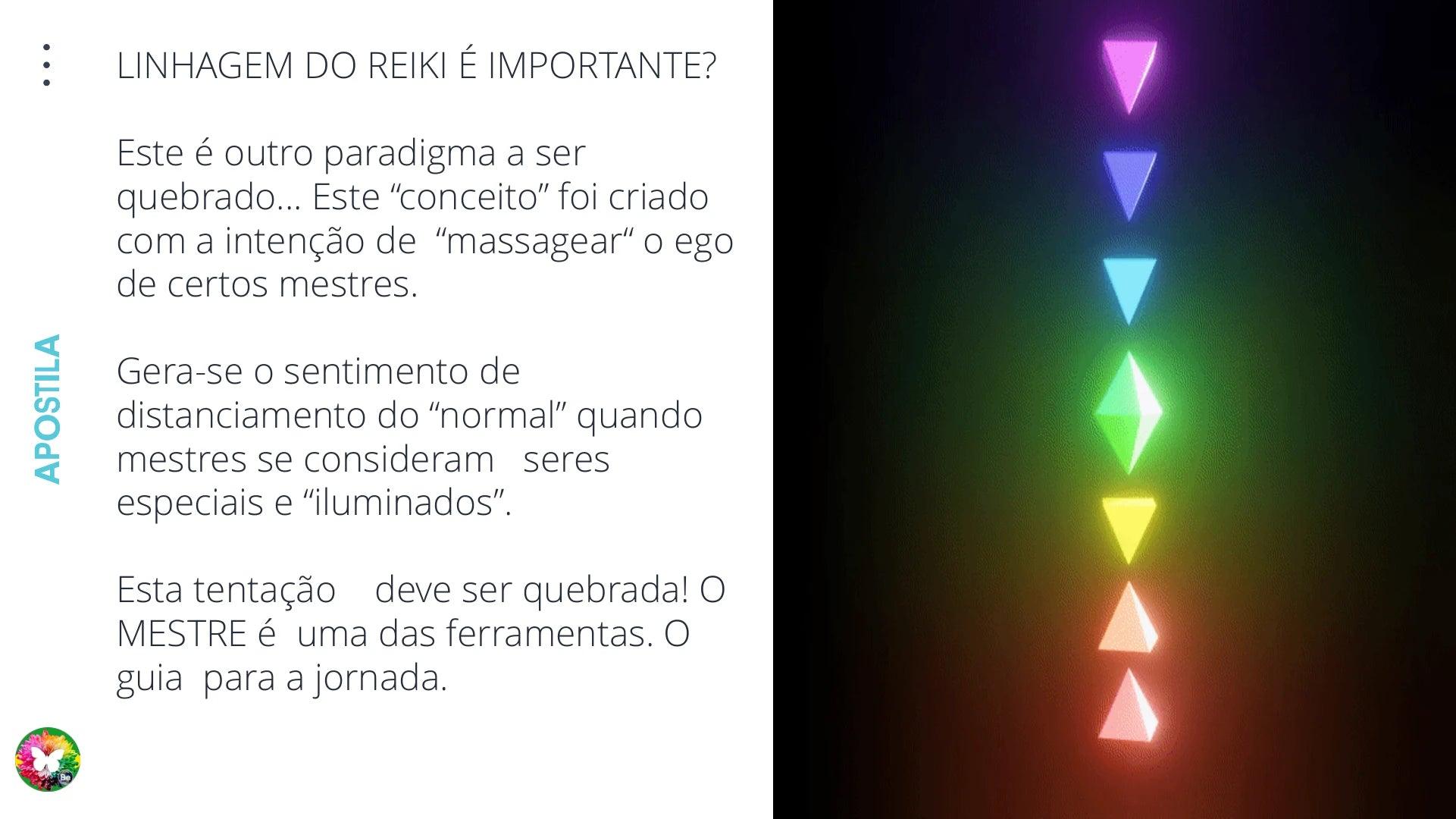 Formação / curso de Reiki Completo / Online / EAD / ®️/ R$397 - Cursos Courses Online