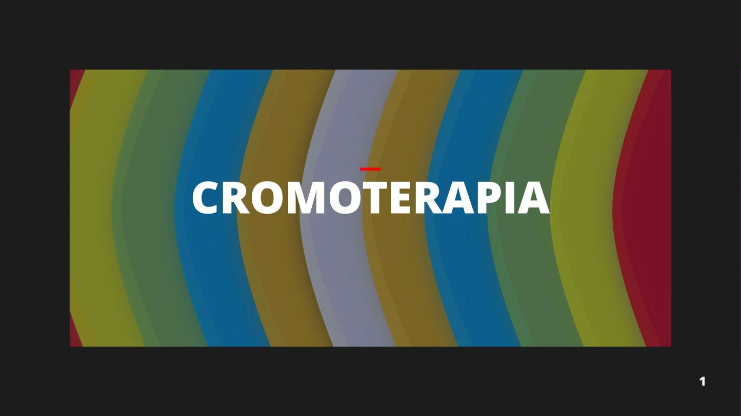 Formação / Curso de Cromoterapia Completo Profissional ® - Cursos Courses Online